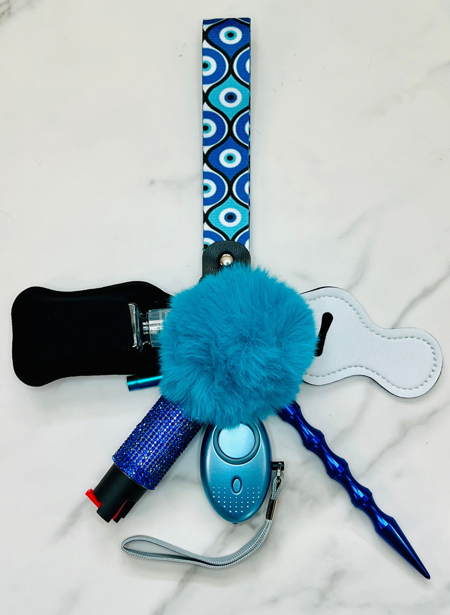 Evil Eye Self Defense Keychain