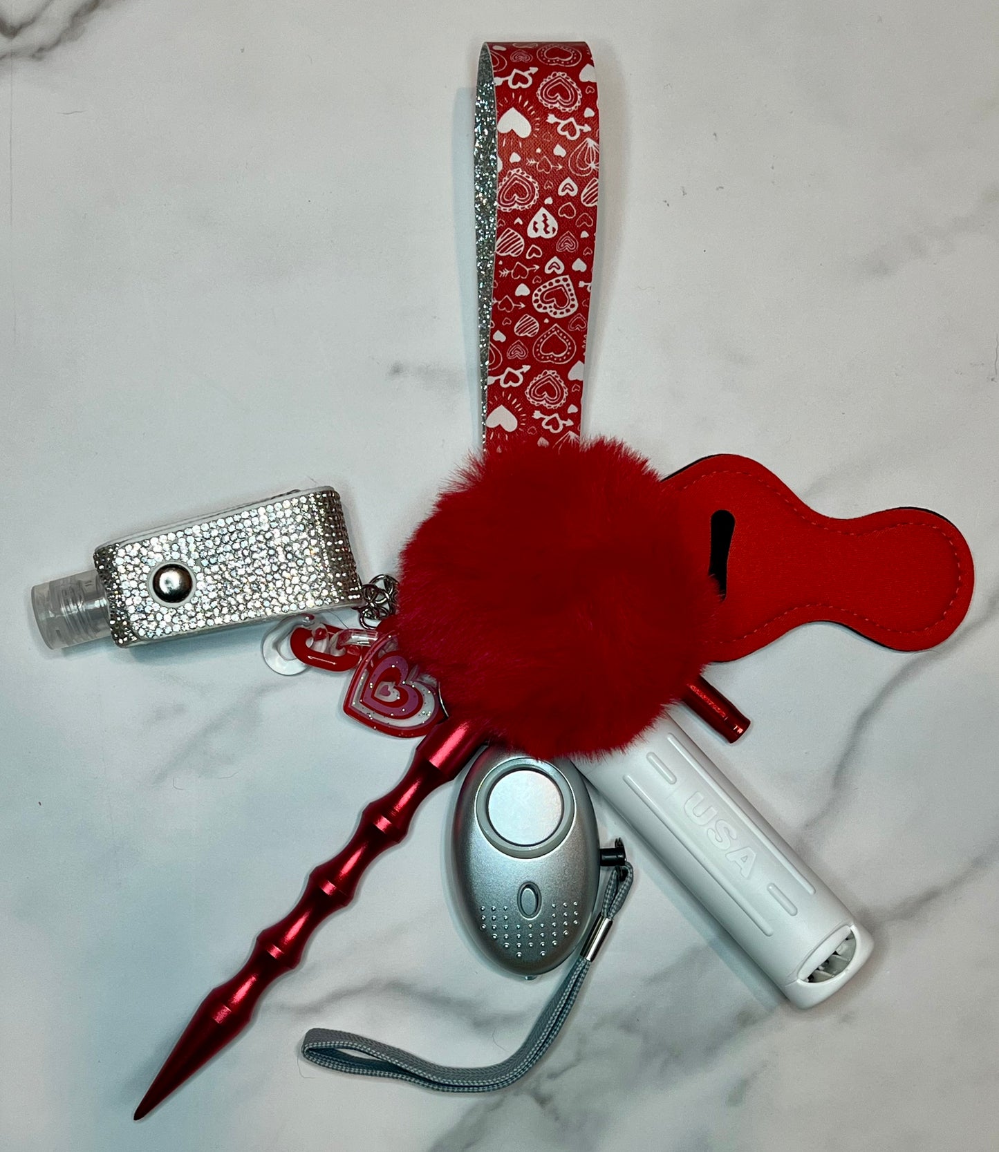Red Hot Self Defense Keychain