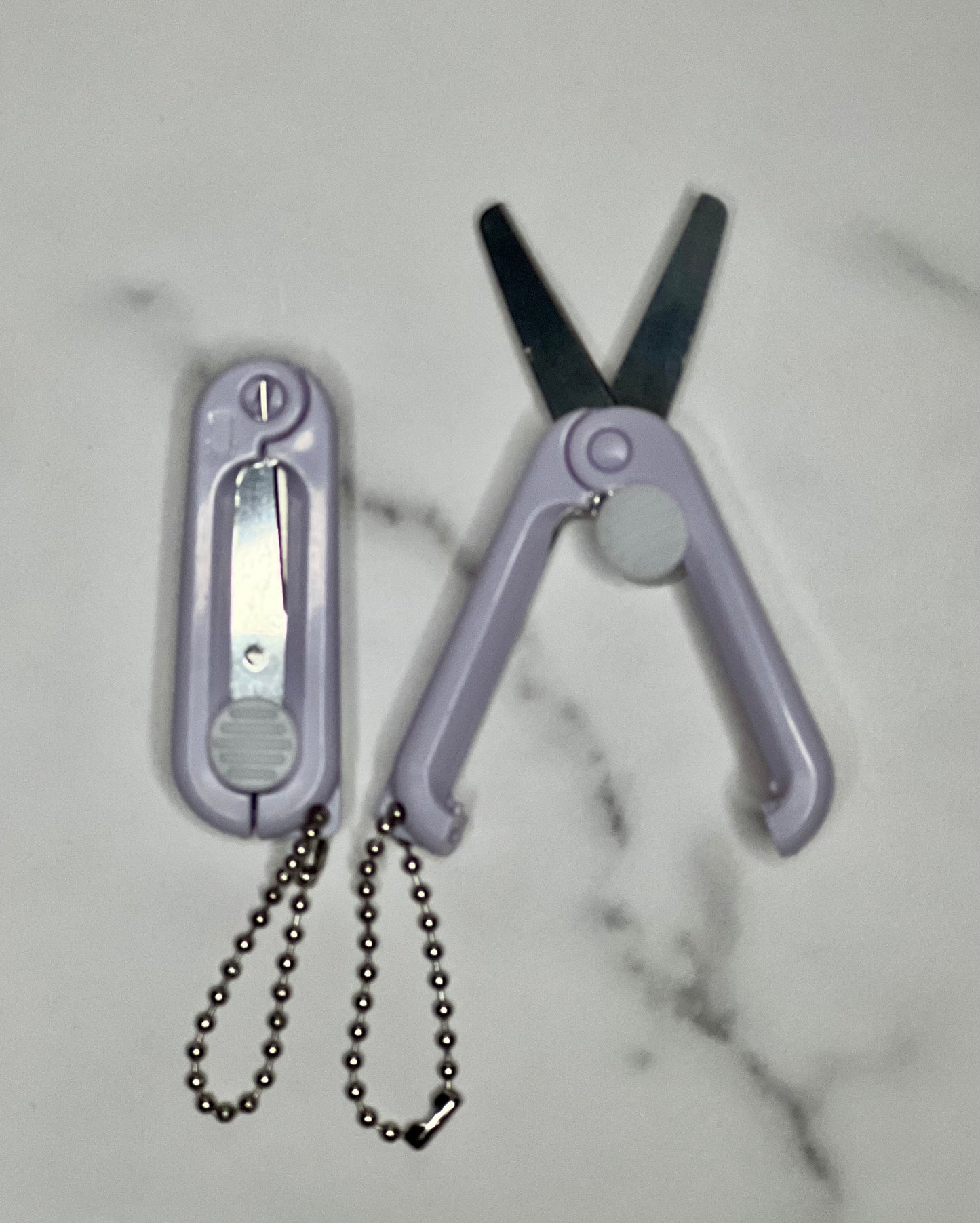 Foldable Mini Scissors Keychain