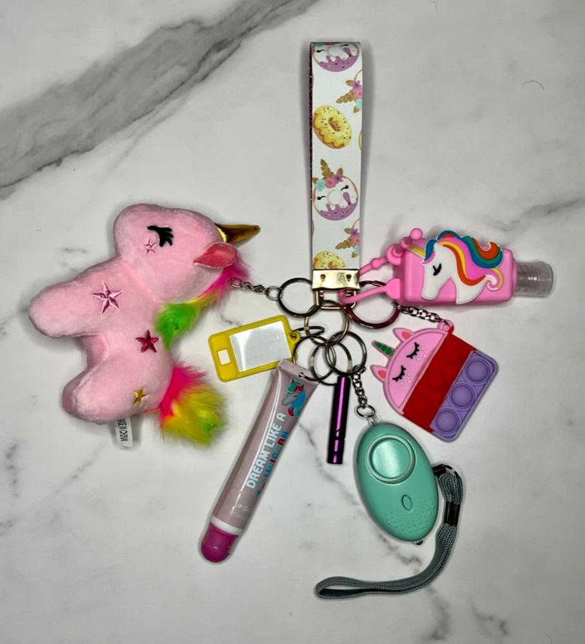 Unicorn Safety Keychain