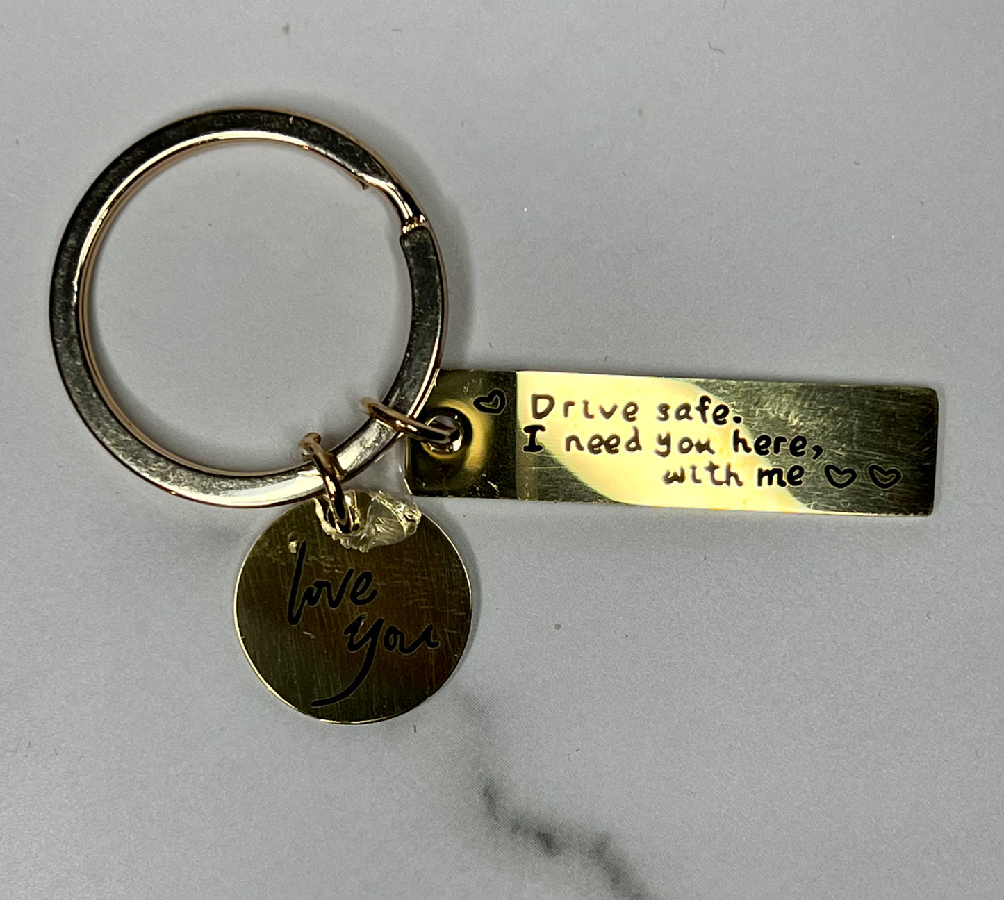 Mom, Dad, Wife/Husband or Best Friend Keychain