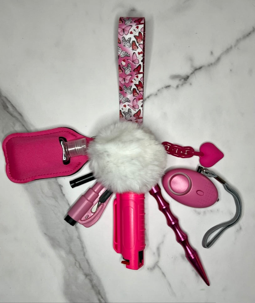 Butterfly Magic Self Defense Keychain