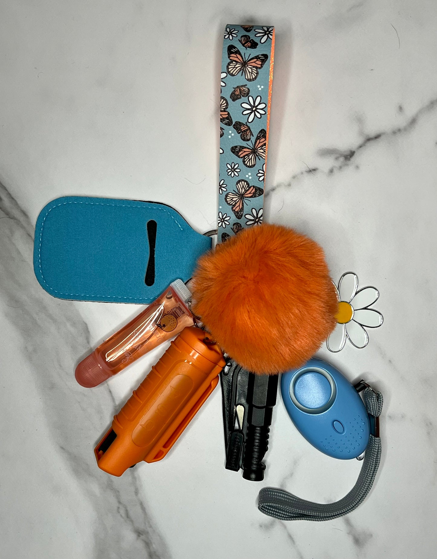 Monarch Butterfly Self Defense Keychain