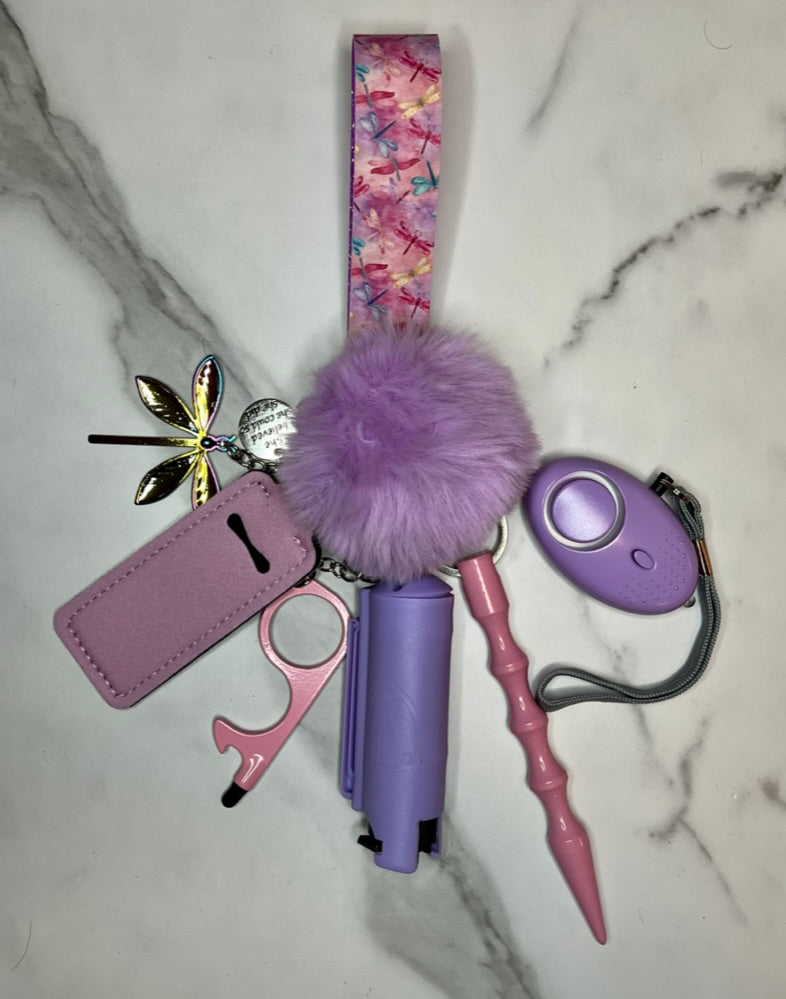 Dragonfly Self Defense Keychain