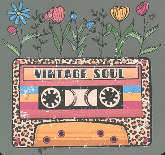 Vintage Soul HTV Print Transfer