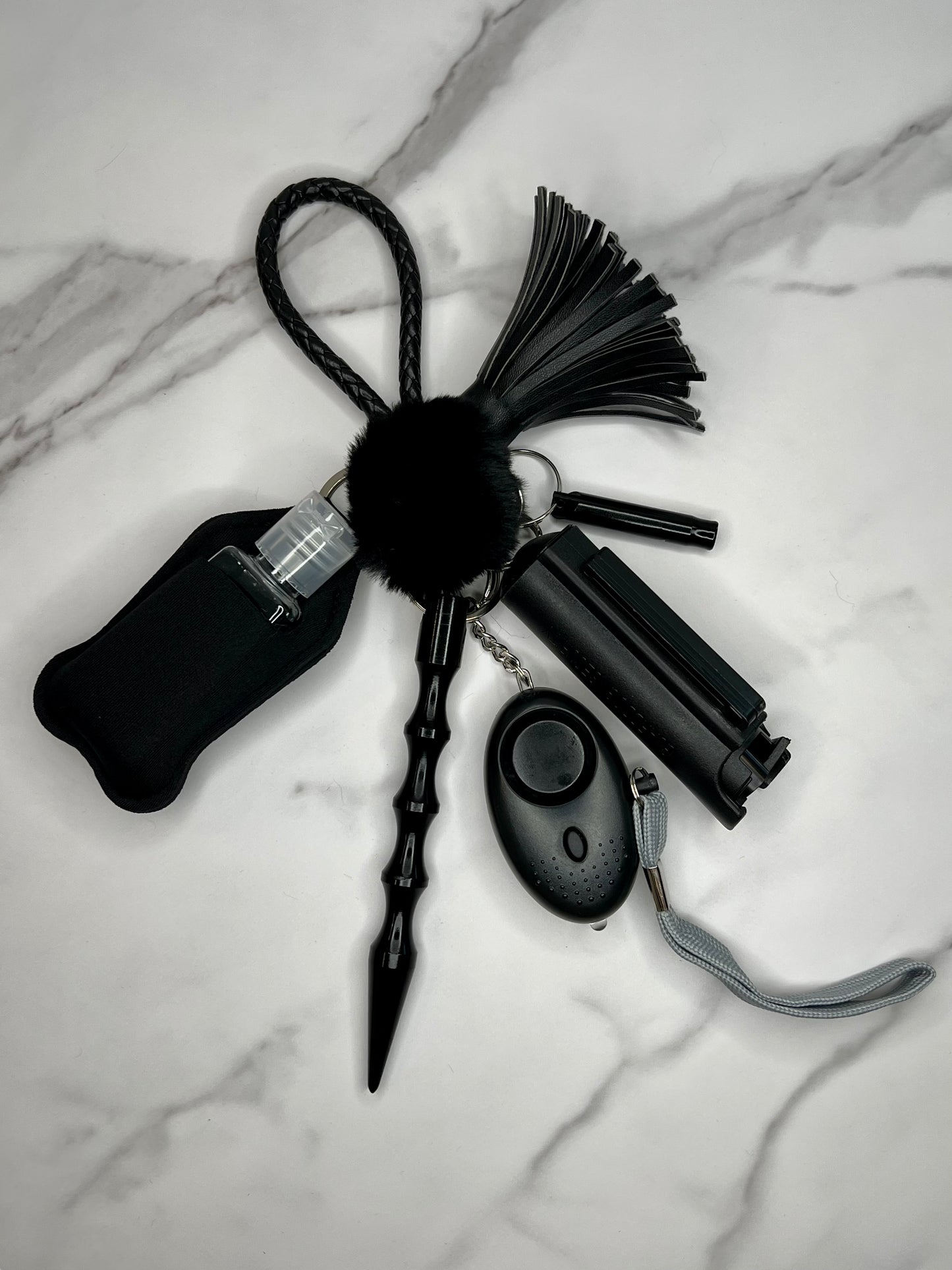 Blackout Self Defense Keychain