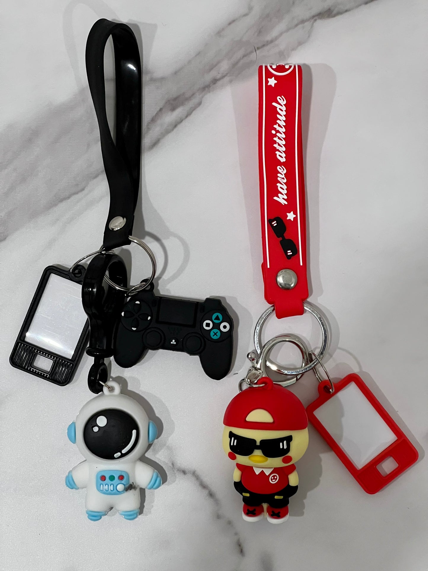 Charm Keychain & Emergency Tag