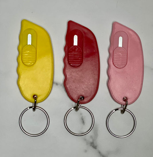 Mini Utility Knife/ Box Cutter Keychain