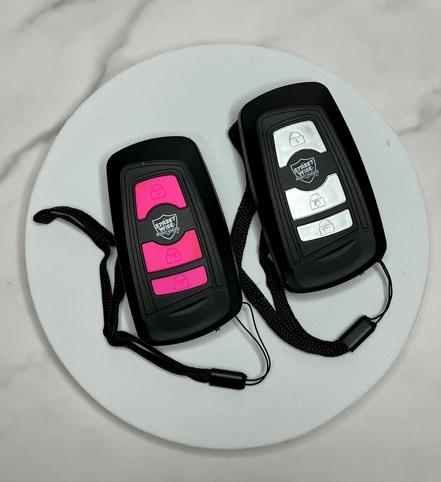 Car Key Fob Stunner - Hot Pink/Black