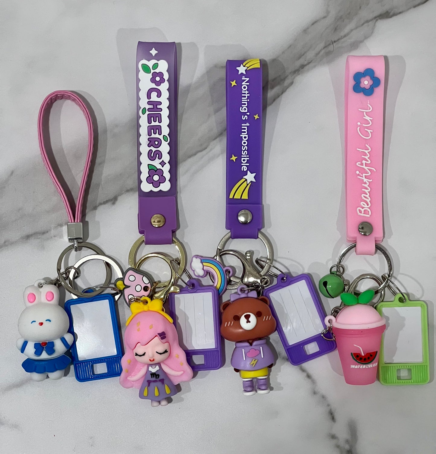 Charm Keychain & Emergency Tag