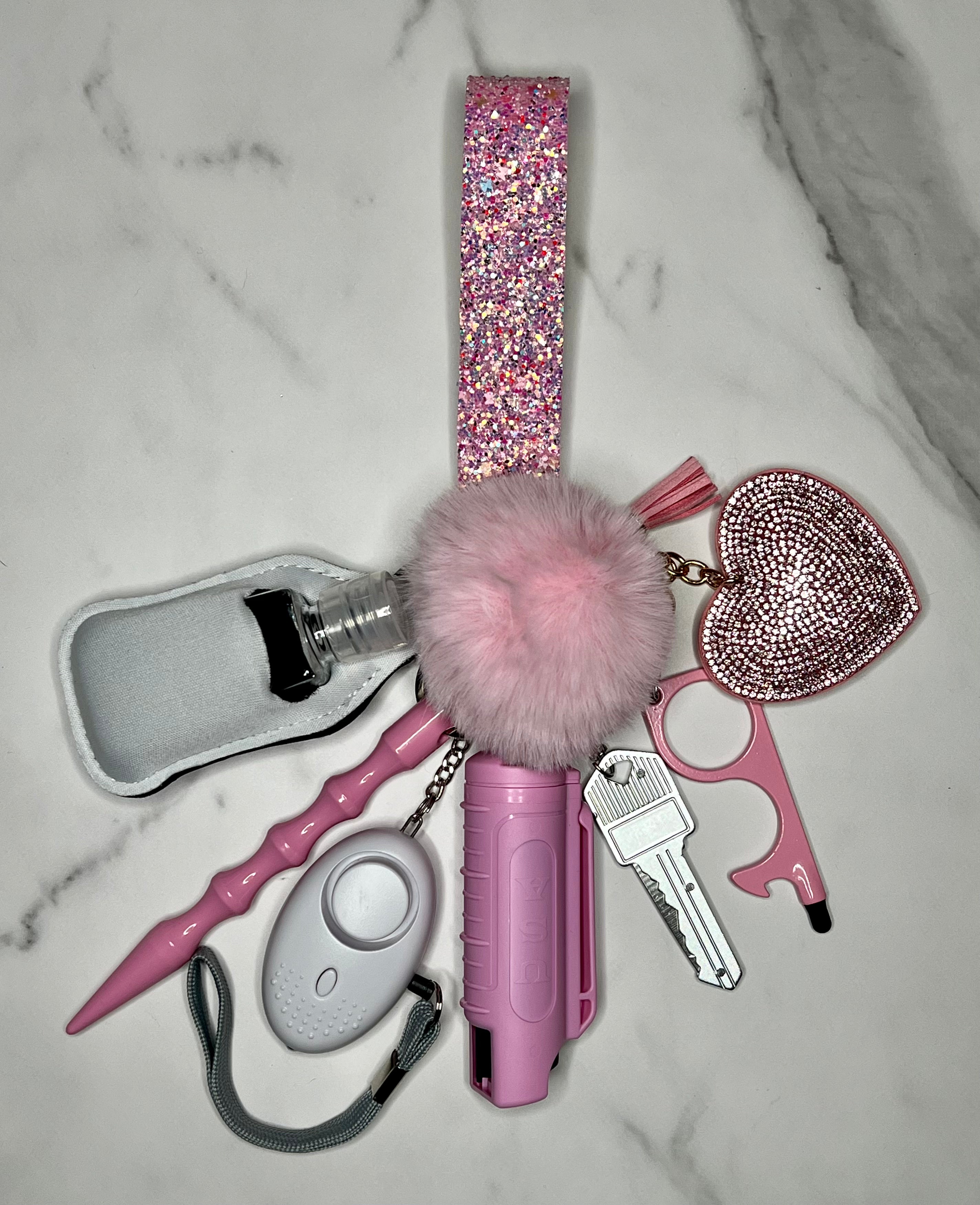 Pink Diamond Self Defense Keychain – EST Specialties