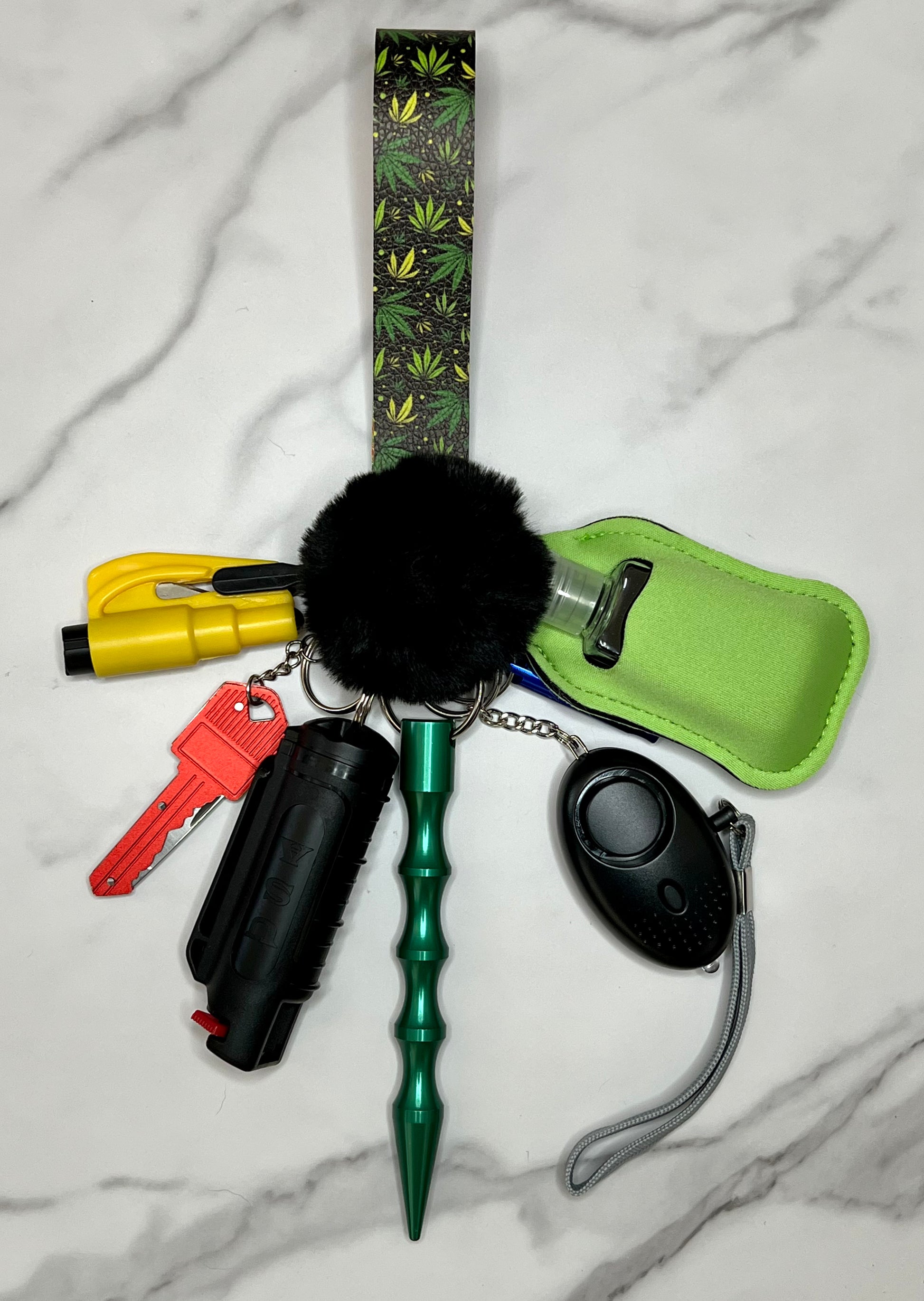Keychain 420 Happy 420 Self Defense Keychain – EST Specialties