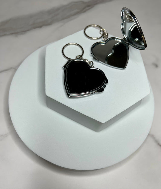 Heart Compact Keychain