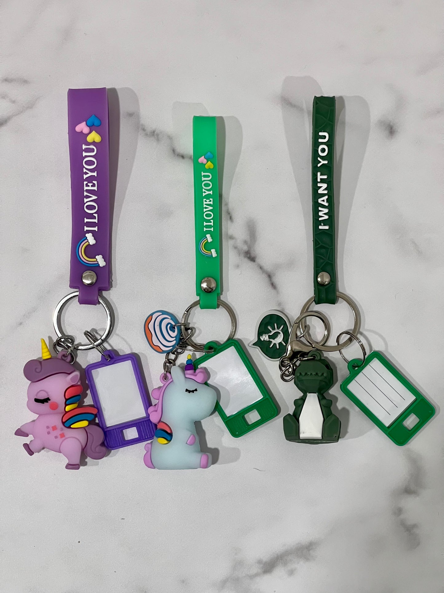 Charm Keychain & Emergency Tag